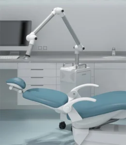 Modern dental office sleek equipment
