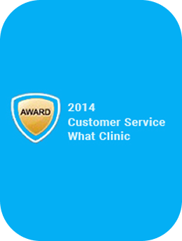 WhatClinic Service Award 2014 Patient Service Award