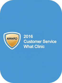 WhatClinic Service Award 2016 Patient Service Award
