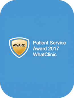 WhatClinic Service Award 2017 Patient Service Award